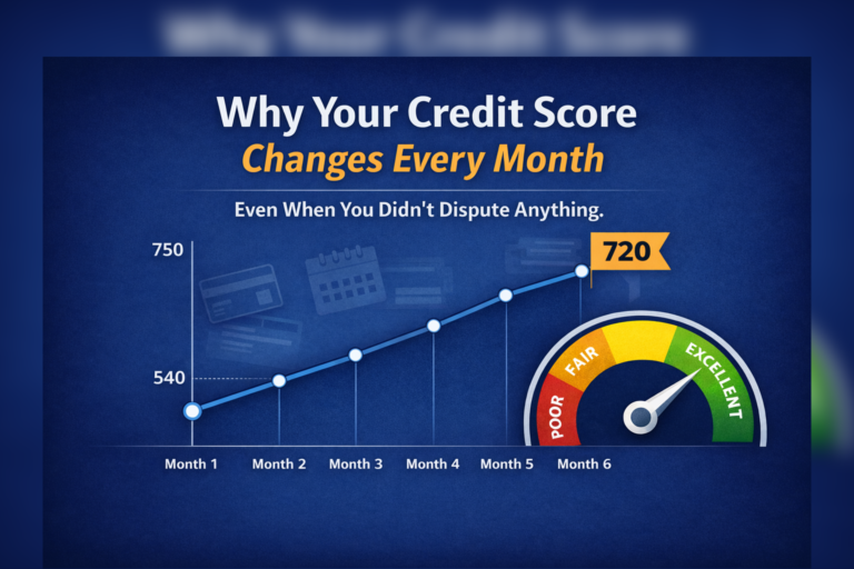 Why Your Credit Score Changes Every Month